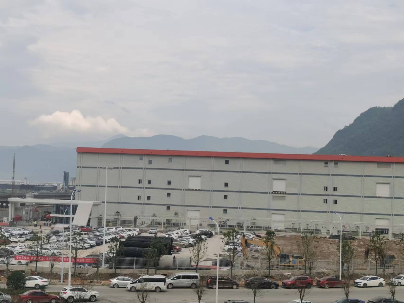 寧德時代鋼結構平臺廣東、成都、寧德項目